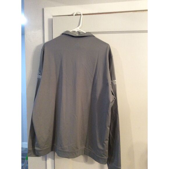 NWT Adidas Woodcreek Golf Club Mens Gray Light jacket Mayor's Cup XL - Picture 2 of 5